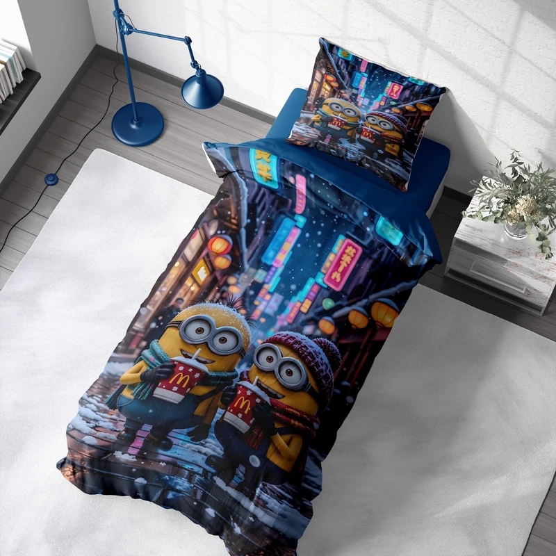 سرویس خواب 1 نفر 4 تکه مدل دیجیتال