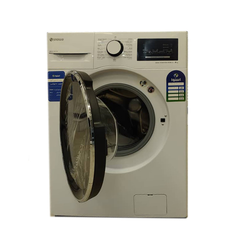 ماشین لباسشویی 8 کیلوگرم اتوماتیک اسنوا مدل SWM-A81W