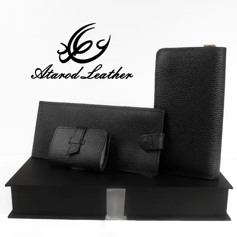 ست هدیه چرم عطارد مدل  چرم طبیعی کد A44