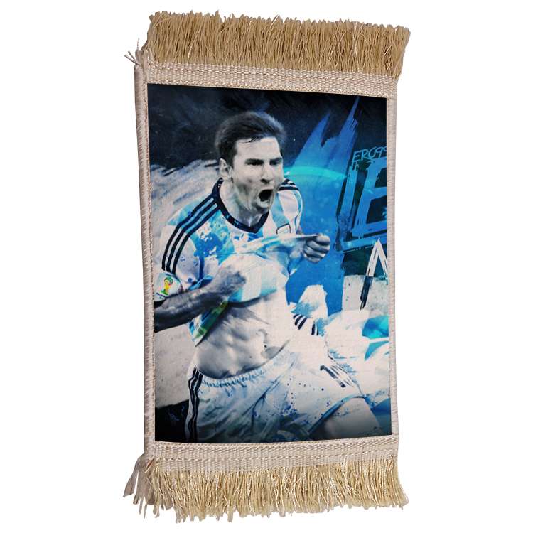 فرش ماشینی دیوارکوب مدل مسی کد 68