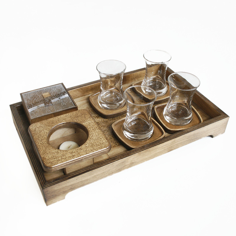 سرویس چای خوری 11 پارچه مدل A073