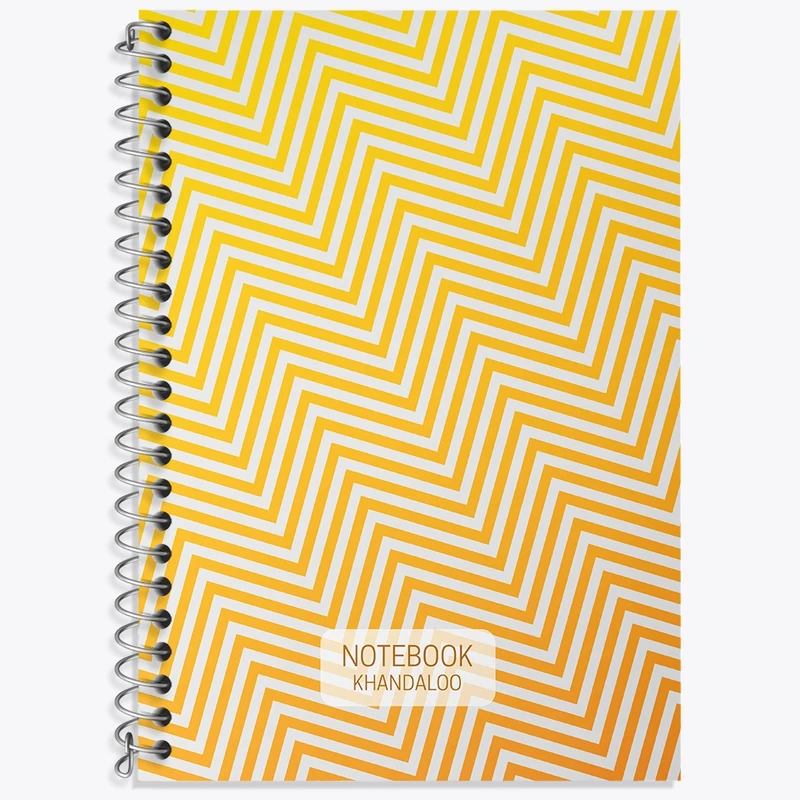 دفتر زبان 50 برگ خندالو مدل دو خط طرح فانتزی کد N1037