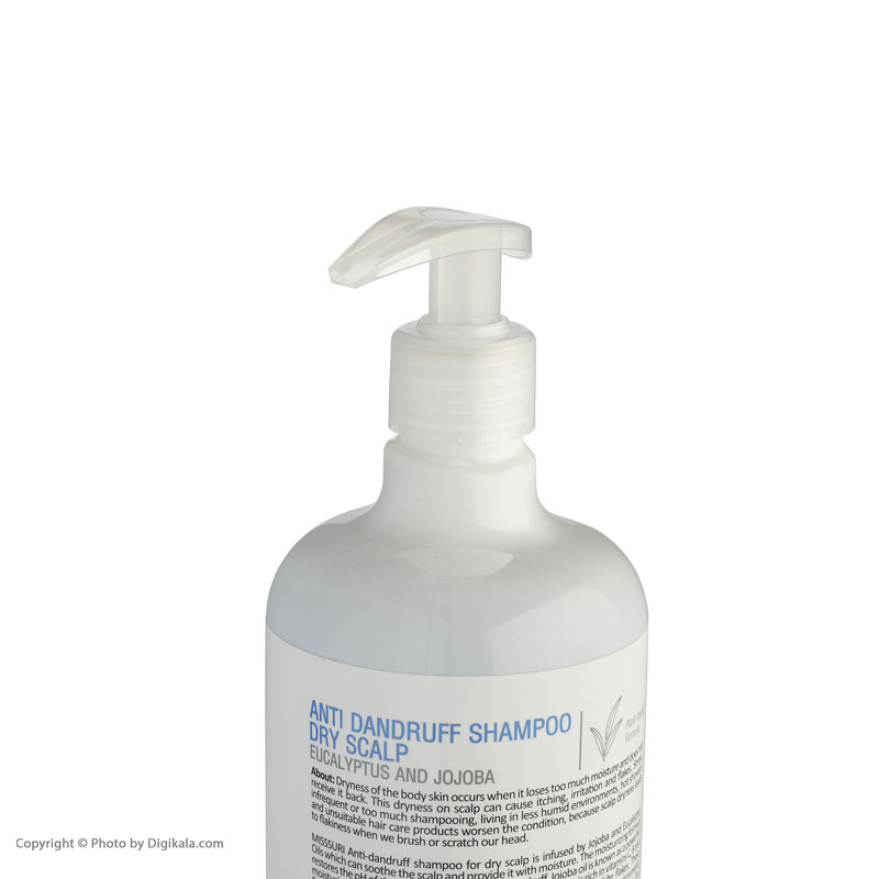 شامپو ضد شوره میسوری مدل اکالیپتوس حجم 1000 میلی لیتر