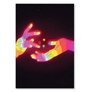 M0263 Colorful Hands Chassis Panel
