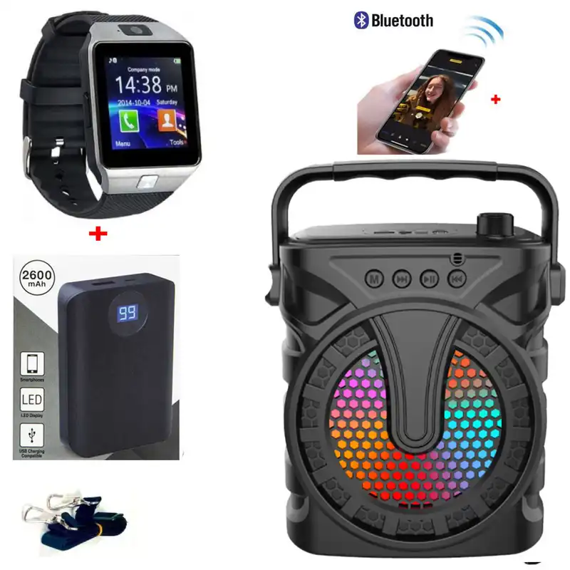 اسپیکر بلوتوثی قابل حمل مدل ZQS6127 کد P98