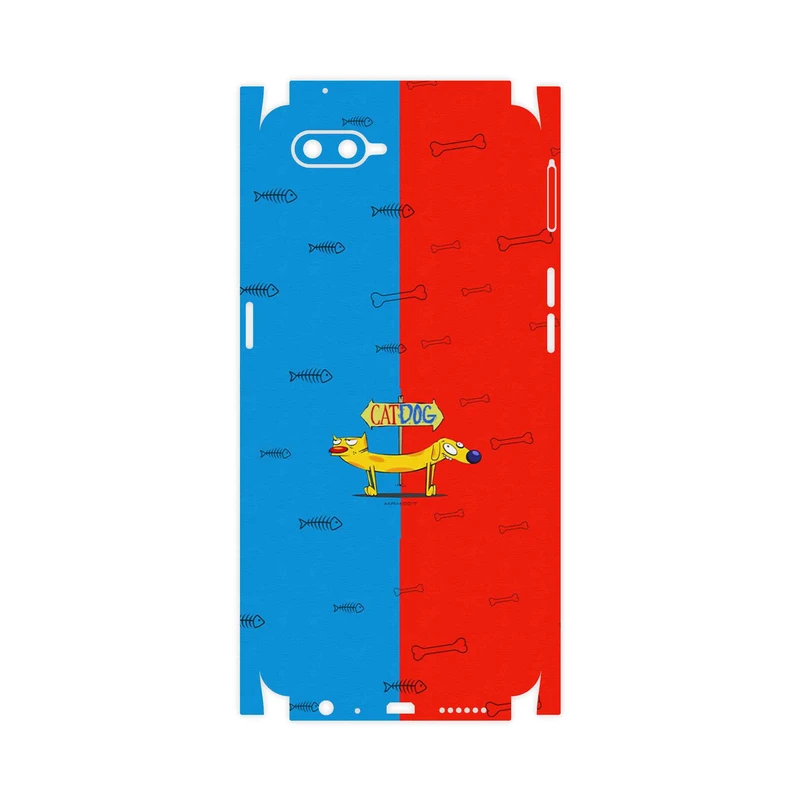 برچسب پوششی ماهوت مدل CatDog-FullSkin مناسب برای گوشی موبایل اپو K1