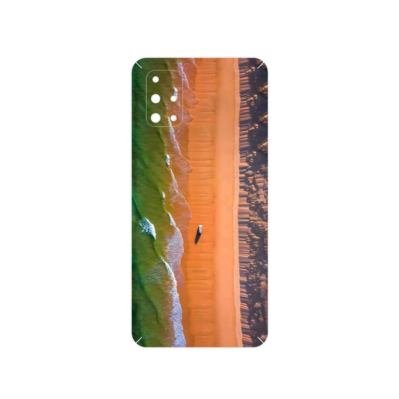 برچسب پوششی ماهوت مدل Beach and Green Sea مناسب برای گوشی موبایل سامسونگ Galaxy M31S