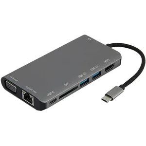 هاب داک استیشن هشت پورت USB-C مدل 9591BD