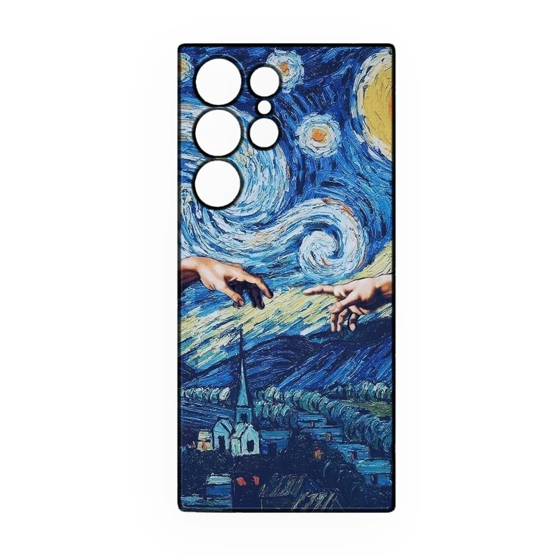 کاور طرح دست آفرینش کد 371 مناسب برای گوشی موبایل سامسونگ Galaxy S23 Ultra