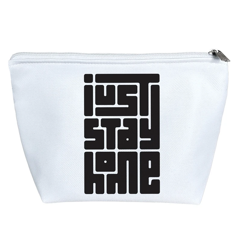 کیف لوازم آرایش دخترانه خندالو مدل فقط خونه بمون کد 8955