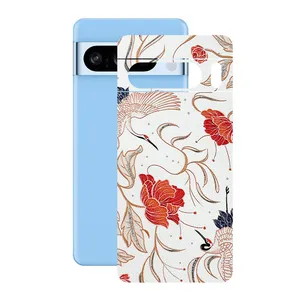 Remax cover sticker Leth model flower design suitable for Google Pixel 8 Pro mobile phone