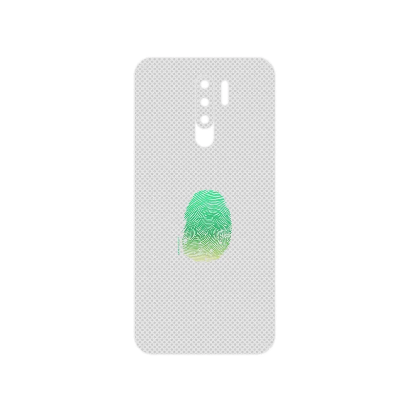 برچسب پوششی ماهوت مدل Minimal Fingerprint مناسب برای گوشی موبایل شیائومی Redmi 9