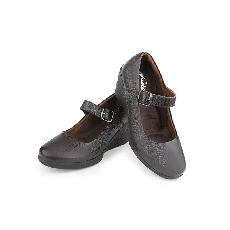 کفش طبی زنانه مدل نادر مدل نادیا کد 662 رنگ قهوه ای