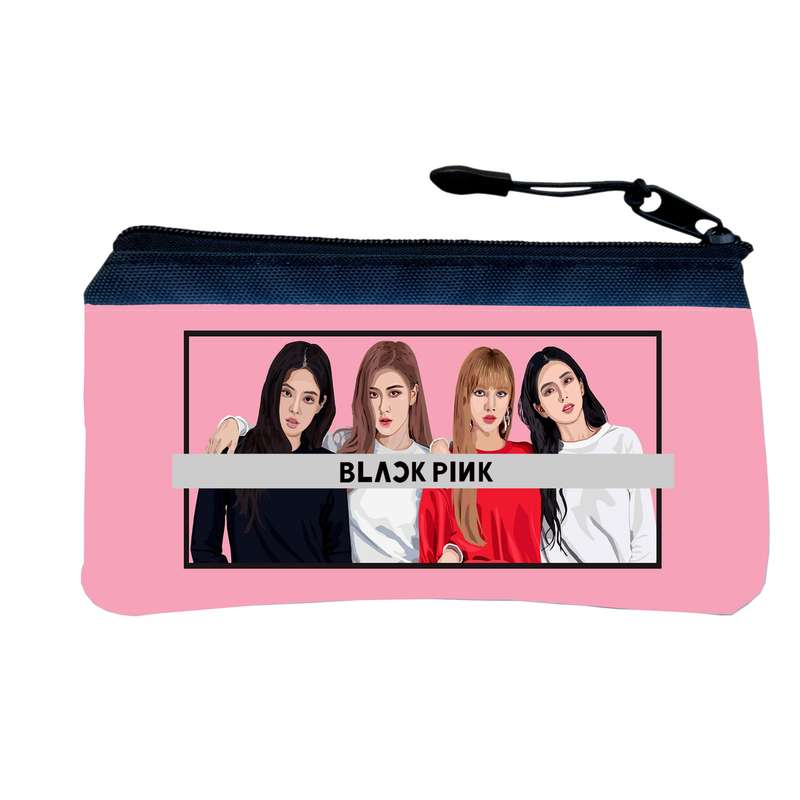 جامدادی مدل گروه Black Pink کد jj-032