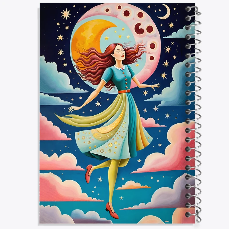 دفتر نقاشی 50 برگ خندالو طرح دخترانه کد F5134