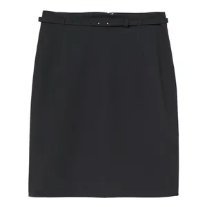 دامن زنانه مدل کرپ کوتاه کد 6488654