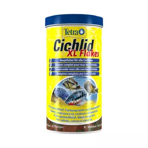 غذای ماهی تترا مدل Cichlid XL Flakes وزن 80 گرم
