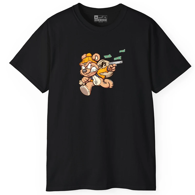 تی‌شرت آستین کوتاه مردانه پاد آفرین مدل PT451