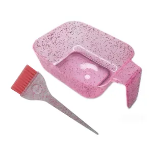 کاسه رنگ مو مدل اکلیلی به همراه قلم رنگ مو