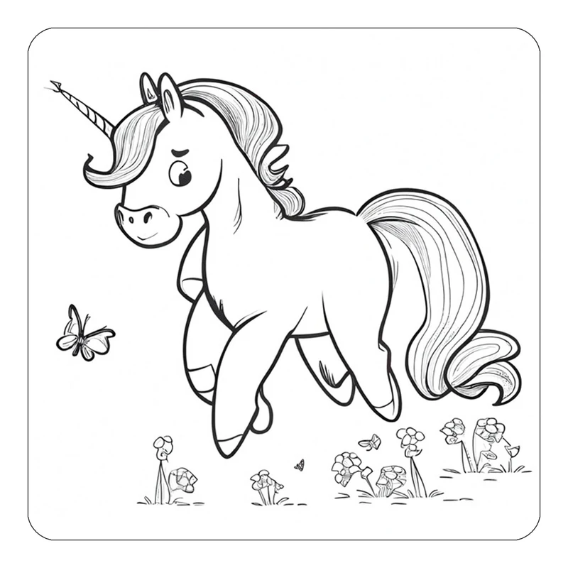 مگنت کاکتی طرح اسب تک شاخ و یونیکورن مدل mp30452