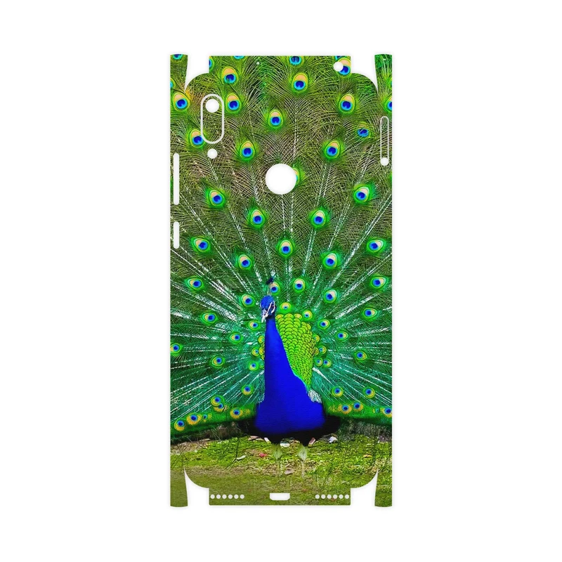 برچسب پوششی ماهوت مدل Peacock-FullSkin مناسب برای گوشی موبایل هوآوی Y6 Prime 2019