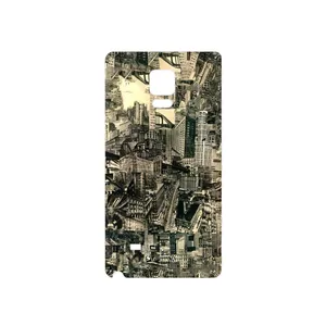 MAHOOT Collage of Skyscraper Cover Sticker for Samsung Galaxy Note Edge