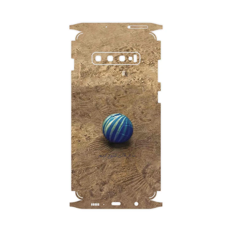 برچسب پوششی ماهوت مدل Ball Nostalgia-FullSkin مناسب برای گوشی موبایل سامسونگ Galaxy S10 Plus