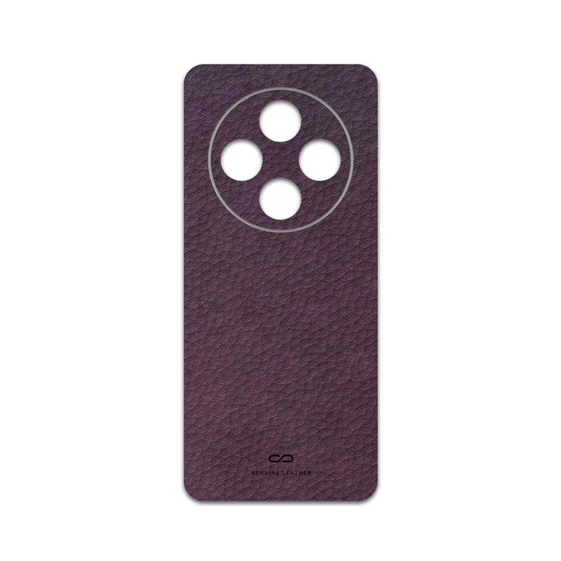 برچسب پوششی ماهوت مدل Purple-Leather مناسب برای گوشی موبایل شیائومی Poco C75