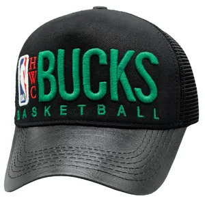 کلاه کپ مدل پشت توری طرح Bucks