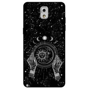  Megafone Sun and Moon 1892 Cover For Samsung Galaxy Note 3