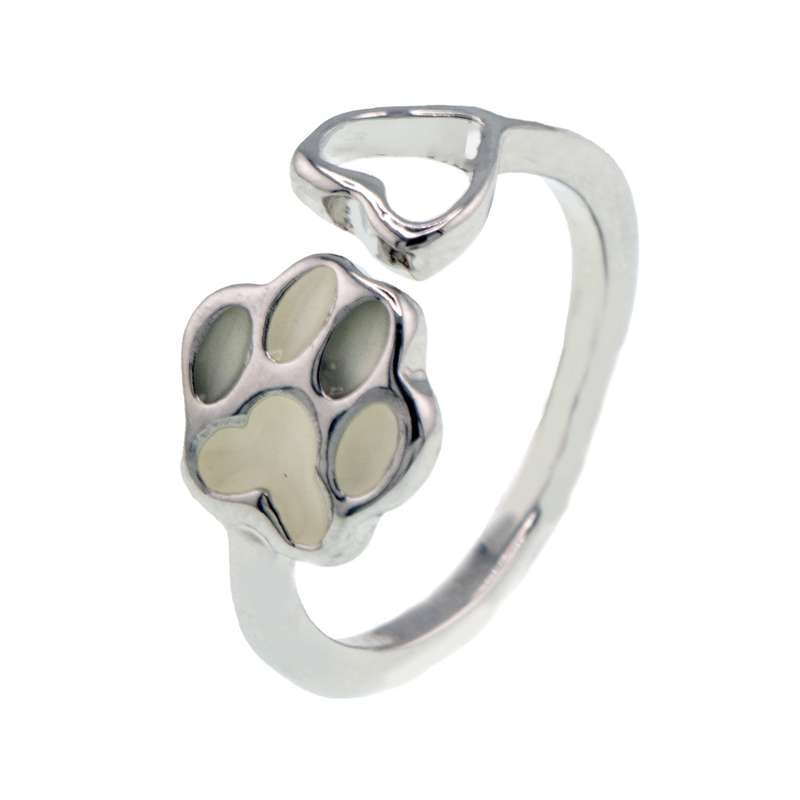 انگشتر زنانه برانت مدل شبتاب پنجه گربه