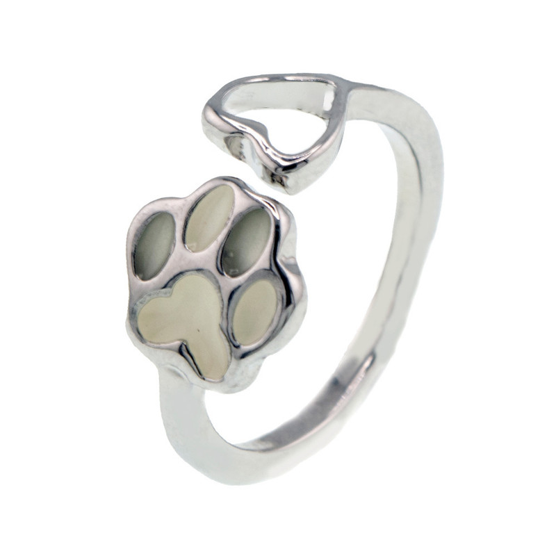 انگشتر زنانه برانت مدل شبتاب پنجه گربه