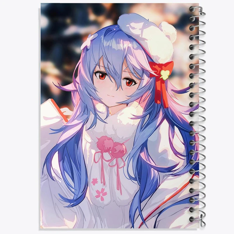 دفتر نقاشی 50 برگ خندالو مدل ری آیانامی انیمه اونگلیون کد 13819