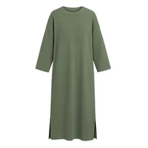 پیراهن بافتنی یقه گرد زنانه مدل فابیو کد M5310