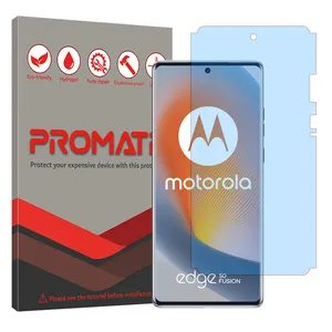 Promate Eye Care model anti blue ray screen protector suitable for Motorola Edge 50 Fusion Mobile phone 
