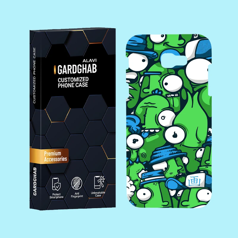 کاور گارد قاب علوی مدل فانتزی مناسب برای گوشی موبایل سامسونگ Galaxy A720 / A7 2017