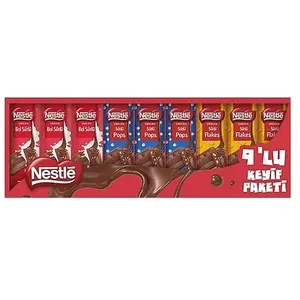 شکلات مینی پک نستله - 30 گرم بسته 9 عددی