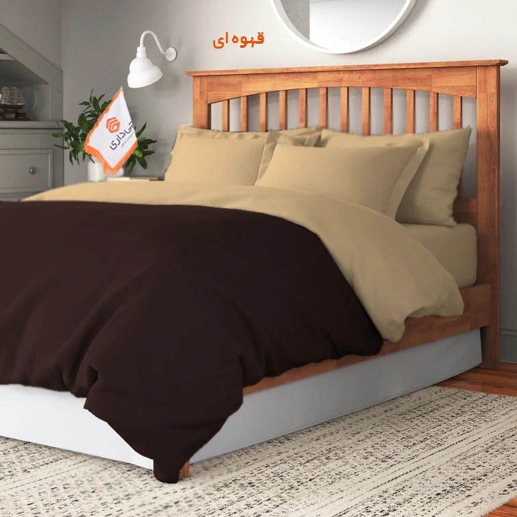 سرویس روتختی چیداری مدل کاور کد k180 دونفره چهار تکه