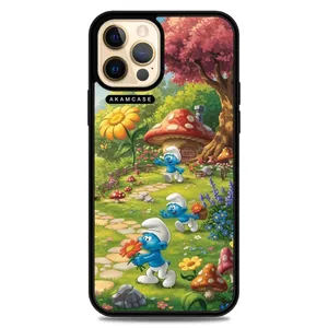 AKAM AMC-WA12PRO-SMURFS-8 Cover For Apple iPhone 12 Pro