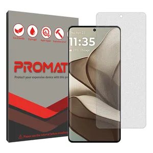 Promate Resistant model matte screen protector suitable for Motorola Edge 50 mobile phone