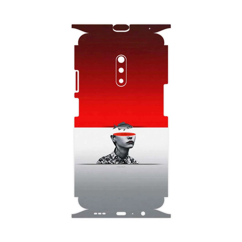 برچسب پوششی ماهوت مدل Collage of surreal Portrait of Women 1-FullSkin مناسب برای گوشی موبایل اپو Realme X