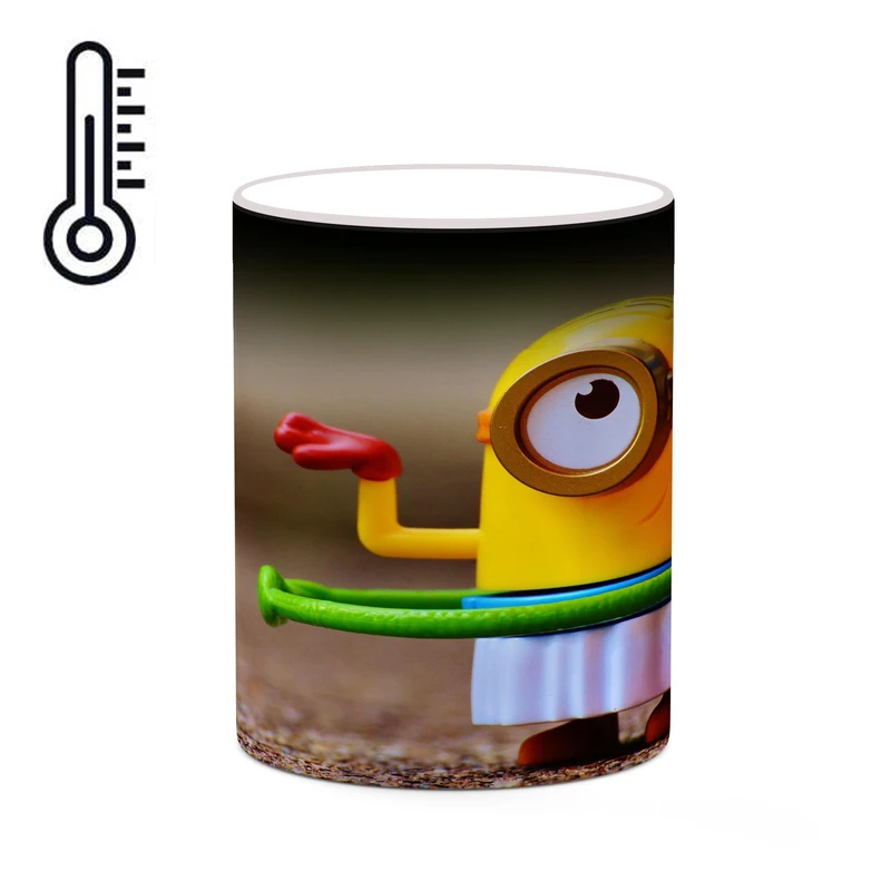 ماگ حرارتی کاکتی طرح minion مینیون مدل mgh42916
