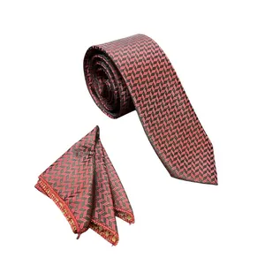 ست کراوات و دستمال جیب مردانه  جیان کارلو کد 93