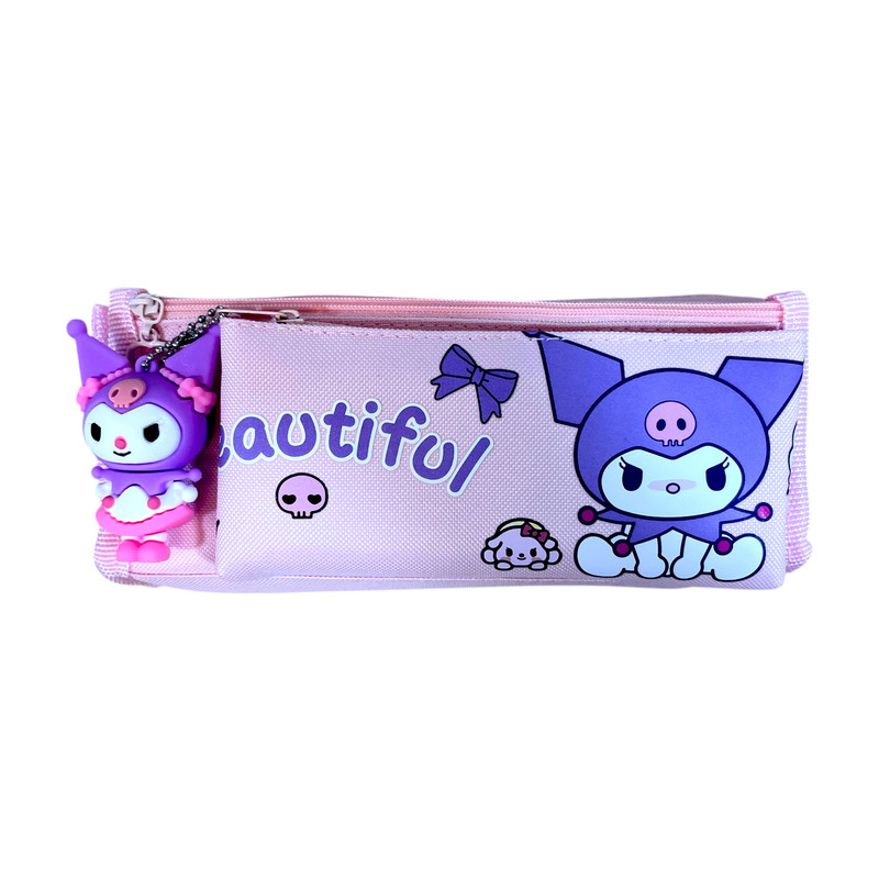 جامدادی مدل beautiful طرح کرومی آویزدار کد 02