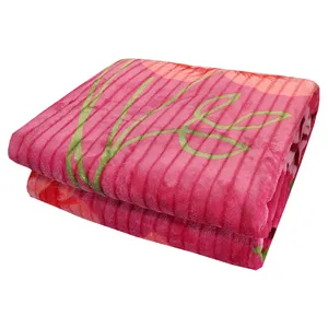 پتوی نرمینه بافت مدل نسیم کد 23 سایز 155x210 سانتی متر
