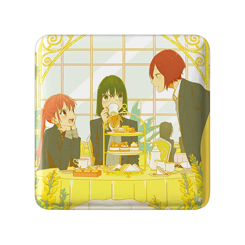 پیکسل خندالو طرح انیمه هوریمیا (Horimiya) مدل مربعی کد 33651