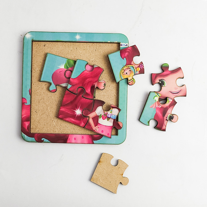 پازل 9 تکه محصولات امید مدل کارتون مجموعه دو عددی