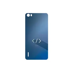 MAHOOT Minimal Coding icon Cover Sticker for Honor 6