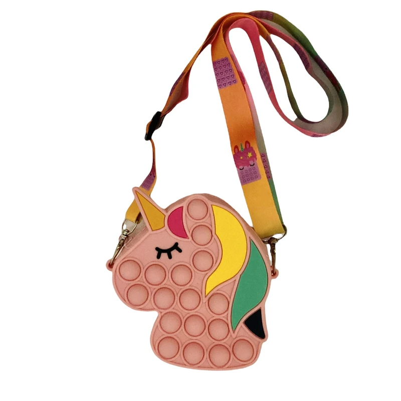 کیف هندزفری مدل پاپتی طرح یونیکورن