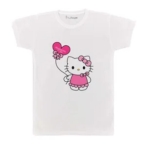 تی شرت بچگانه پرمانه طرح Kitty کد pmt.2426